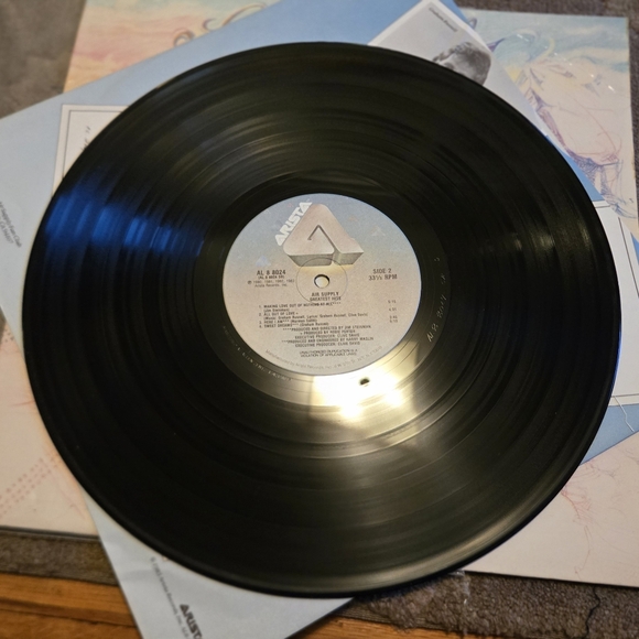 Air Supply Greatest Hits Vinyl Record Pristine Condition - Picture 9 of 10